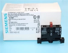 1PC New Siemens 3SB3420-0C Button Auxiliary Contact Module 3SB34200C Free Ship