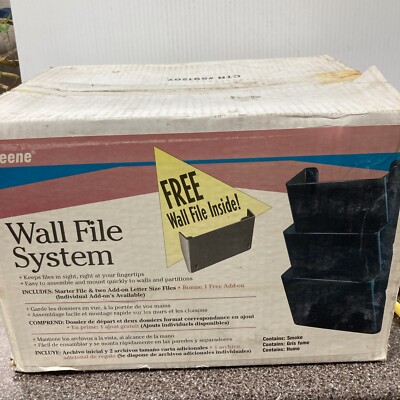 Keene Wall File System with 4 Files