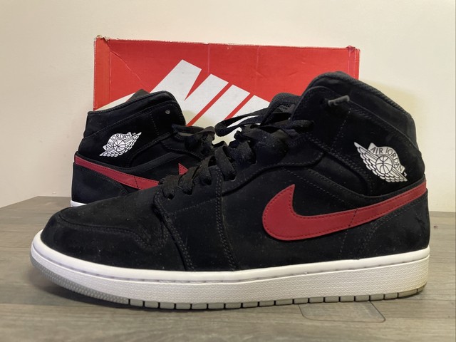 air jordan 1 mid multicolor swoosh black