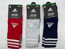 ONE PAIR MENS ADIDAS COPA ZONE OVER THE CALF SOCCER SOCKS ANKLE COMPRESSION M