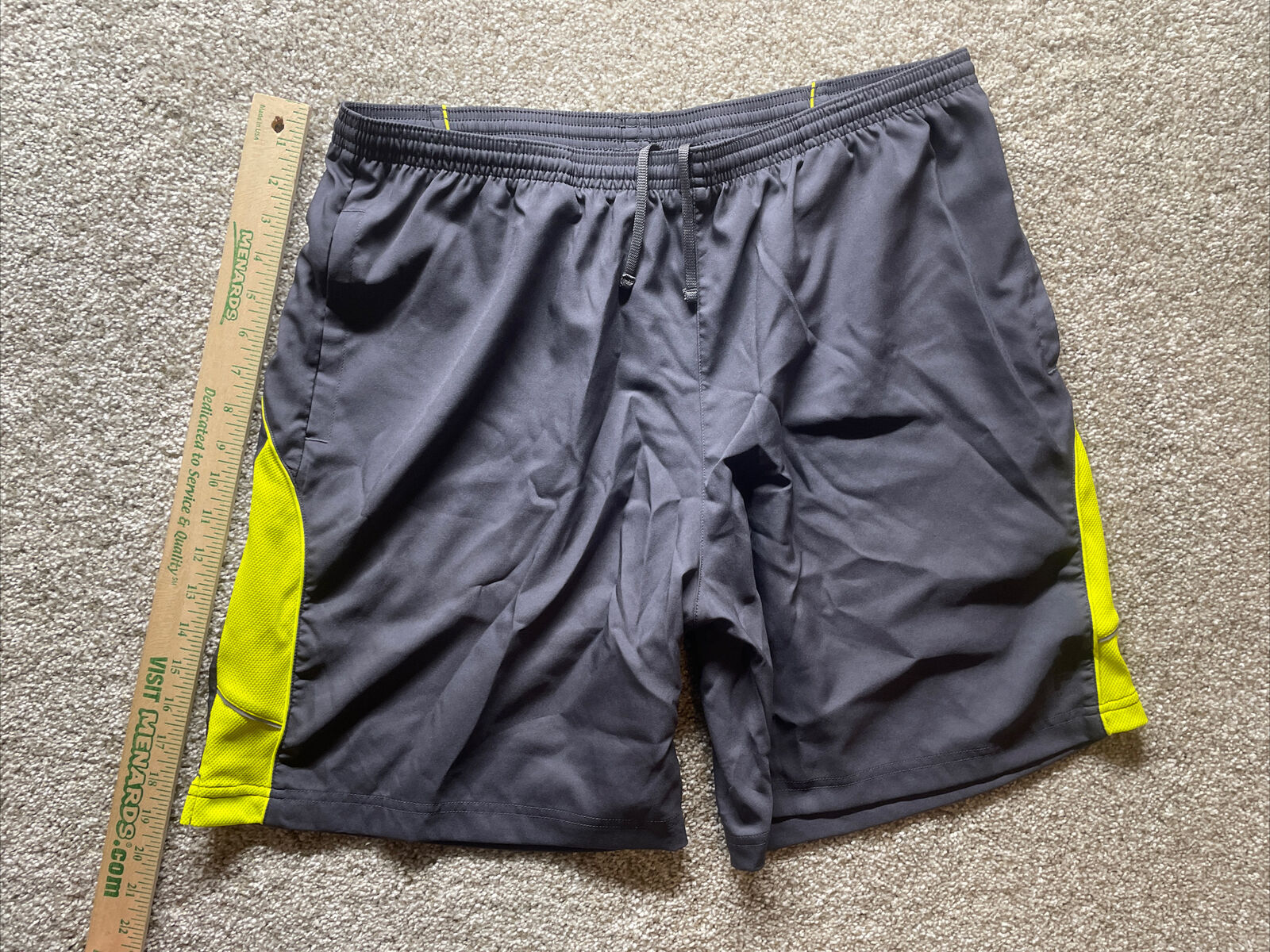 Aanpassen seksueel Monnik Fila Running Shorts Mens Size XL Training Basketball side Pockets Gray  Polyester | eBay