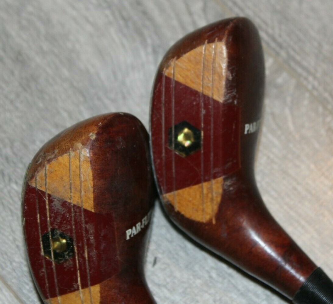 VINTAGE GOLF CLUB PARFLITE FOXX 1 3 WOODS eBay