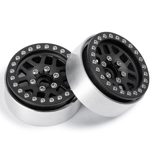 4PCS 1.9" Beadlock Wheel Rim for 1/10 RC Axial SCX10 TRX-4 90046 /47 D90 Crawler - Picture 10 of 11