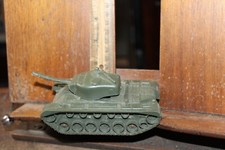 Vintage Toy Soldier Auburn Plastic Army Tank