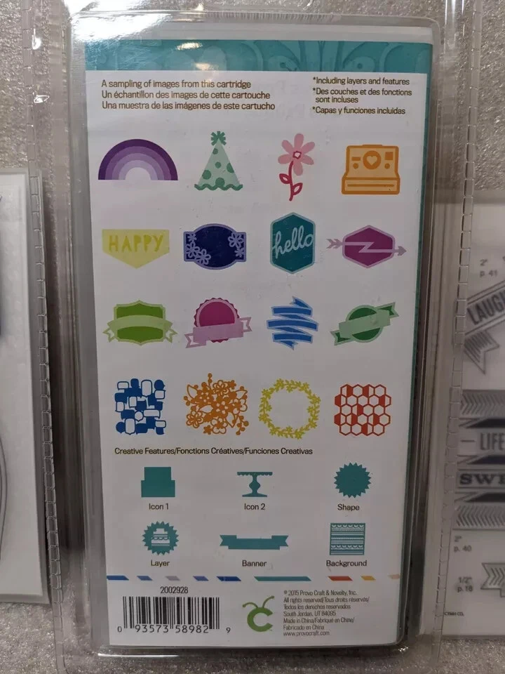 🔥Nuevo🔥 Cartucho de arte Cricut ARTISTRY cerca de mi corazón #2002928 + estampillas Foto 3 de 4