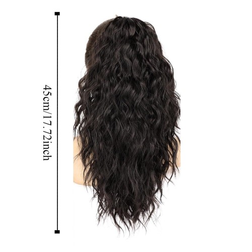 Hair ClawClip Ponytail Synthetic Clip In Drawstring Ponytail Extension Party - Picture 5 of 24