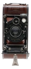 Zeiss Ikon Cocarette Luxus 1 521/2 Folding Camera Tessar 6.3/10.5cm
