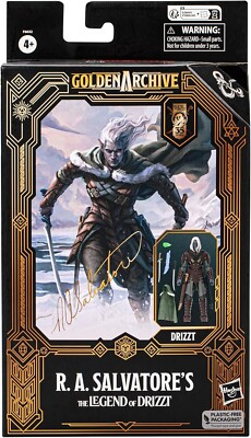 Hasbro Dungeons & Dragons Legend of Drizzt - Drizzt Action Golden Archive Figure