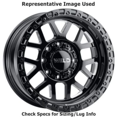 #ad #ad Weld Racing W10509082501 Cinch 20quot;x9quot; Wheel Gloss Black Milled $440.00