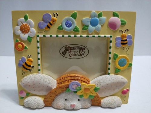 Osterhase Bilderrahmen SAN FRANCISCO SPIELUHR CO SPIELUHR Aufzieh Frühling - Bild 2 von 12