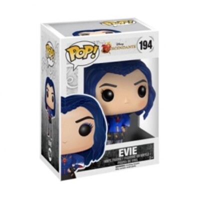 SELTEN Funko Pop Disney Nachkomme Evie #194 JETZT GEWÖLBT.