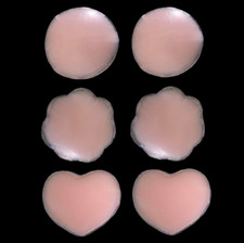 Silicone Nipple Cover Pad Adhesive 3 pairs