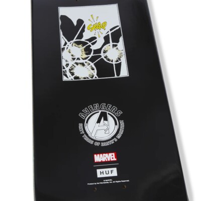 HUF - 23aw 新品 HUF アベンジャーズ オー スナップ スケートボード デッキ 23aw 新品 HUF アベンジャーズ オー スナップ スケートボード