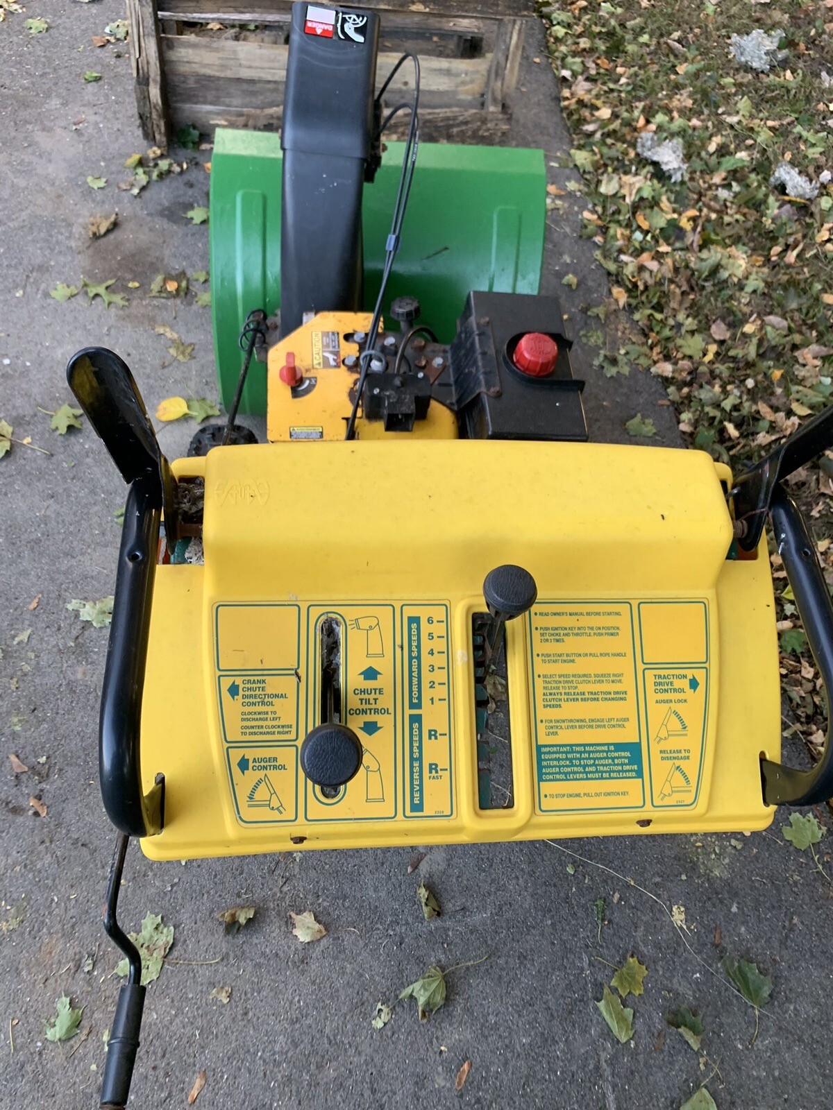 Yardman 2Stage Snow Blower with 7hp Motor eBay