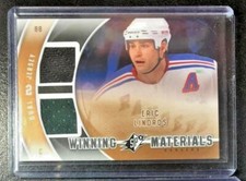 2011-12 SPx Winning Materials #WMEL Eric Lindros New York Rangers
