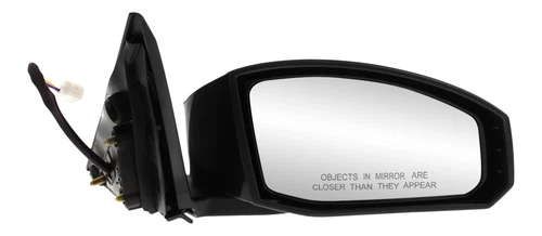 Fits 03-09 NS 350Z POWER MIRROR PAINT TO MATCH BLACK W/O HEAT RH