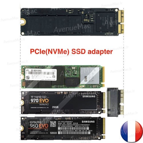 ADAPTATEUR POUR SSD NON APPLE PCIE M.2 POUR IMAC MACBOOK ET MAC MINI - Photo 1 sur 3