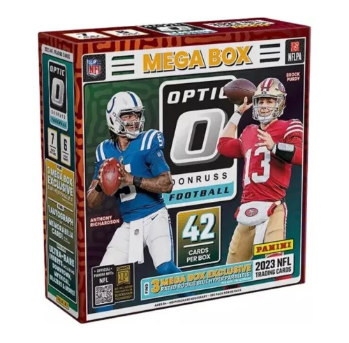 2023 Donruss Optic Nfl Football (Blaster Box or Mega) Cards Downtowns Panini New