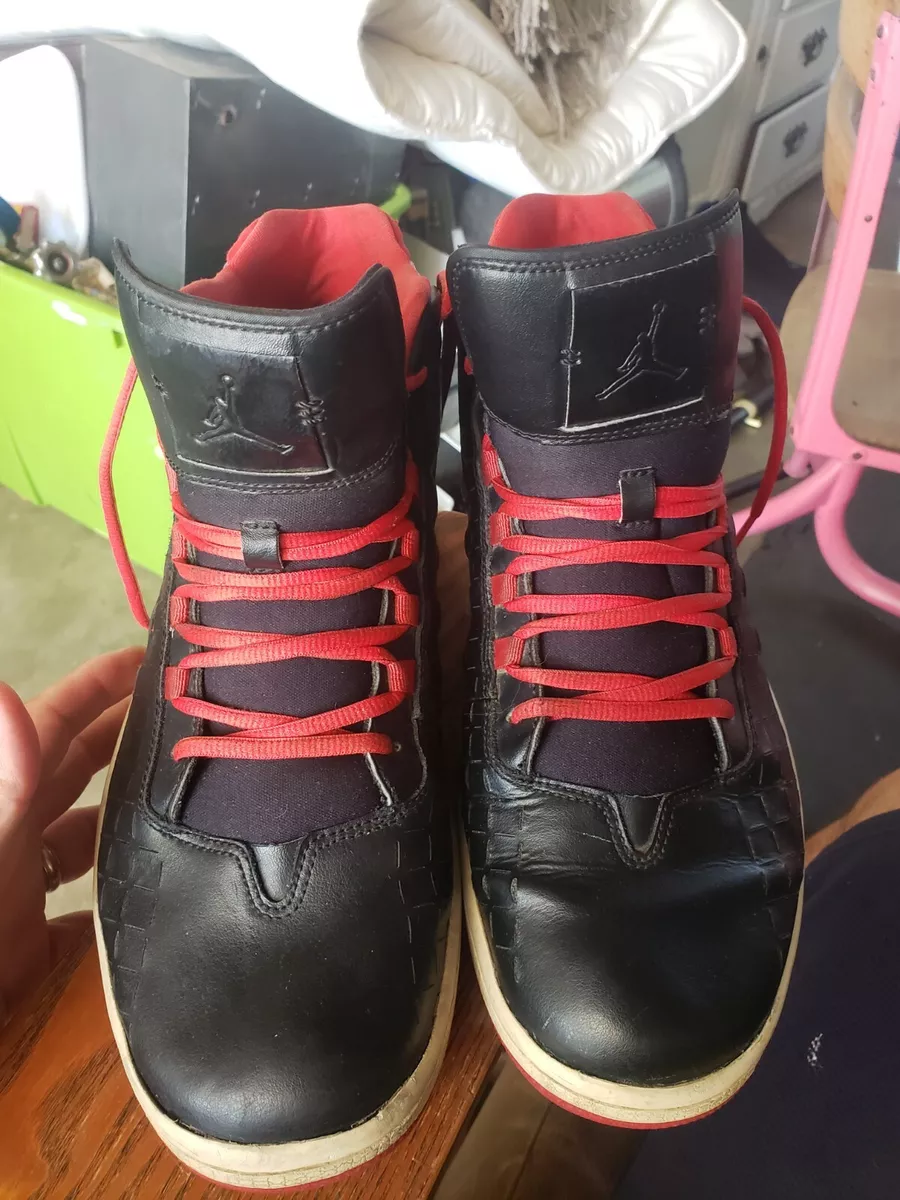 Black jordans cheap size 12
