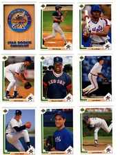 1991 Upper Deck Baseball Trading Cards / Choose #s 1 - 200 / mb36