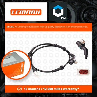 ABS Sensor fits MAZDA 121 Mk3 1.25 Front 96 to 03 DHF Wheel Speed Lemark Quality