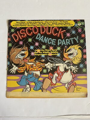 Irwin The Disco Duck & The Wibble Wabble Singers  Disco Duck Dance Party Vintage