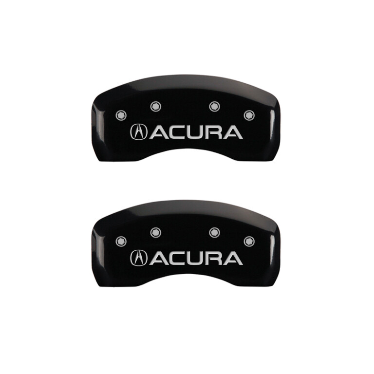 2002-2005 "Acura" NSX Base T  Front + Rear Black MGP Brake Disc Caliper Covers