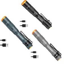 EverBrite USB C Rechargeable Pen Light Pocket Pen Flashlight 4 Light Modes 300LM