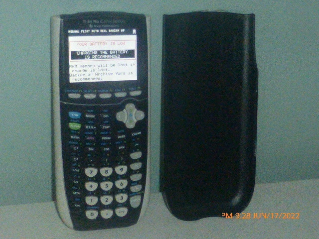 Texas Instruments TI 84 Plus C Silver Edition Graphing Calculator Rechargeable
