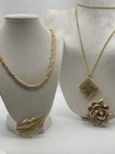 Vintage costume jewelry lot This is for all the gold lovers out there.