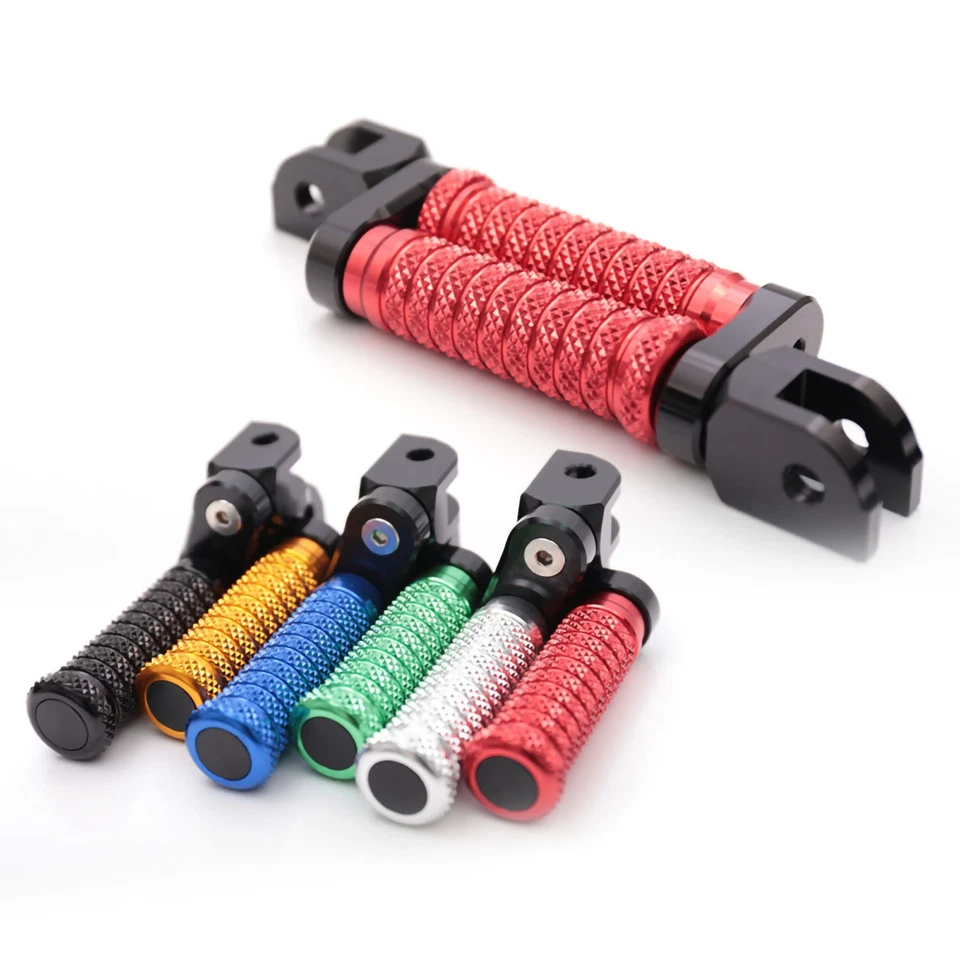 Extensor de estriberas de 1 pulgada POLE rojo para Ducati Monster 900/es todo el año Foto 2 de 4