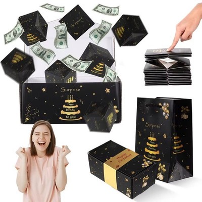 Creative Surprise Gift Box Explosion for Money - DIY Pop Out Folding Bounce Exp