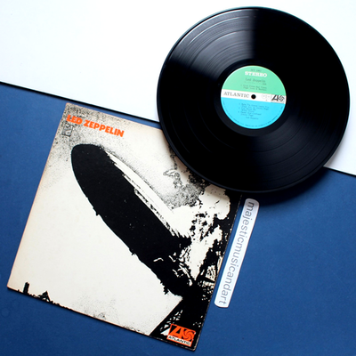 Led Zeppelin 1st LP レコード RARE BLUE GREEN LABEL 1969 LED ZEPPELIN I ONE VINYL LP JAPAN | eBay
