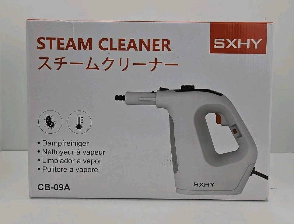 Steam Cleaner, Handheld Steamer for Cleaning, Multipurpose Pressurized Steam