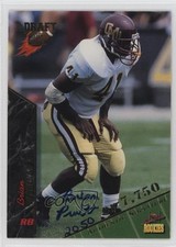 1995 Signature Rookies International Signatures /2750 Brian Pruitt #59 Auto 7eo