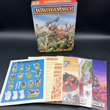1984 Warhammer Fantasy Battle Rules Combat Battle Magic Bestiary 81010 Vtg READ