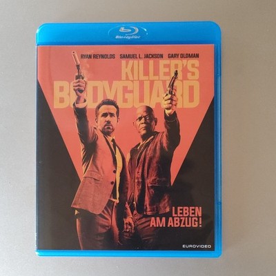 Killer's Bodyguard Blu-ray mit Ryan Reynolds & Samuel L. Jackson, Blu-ray-Hülle
