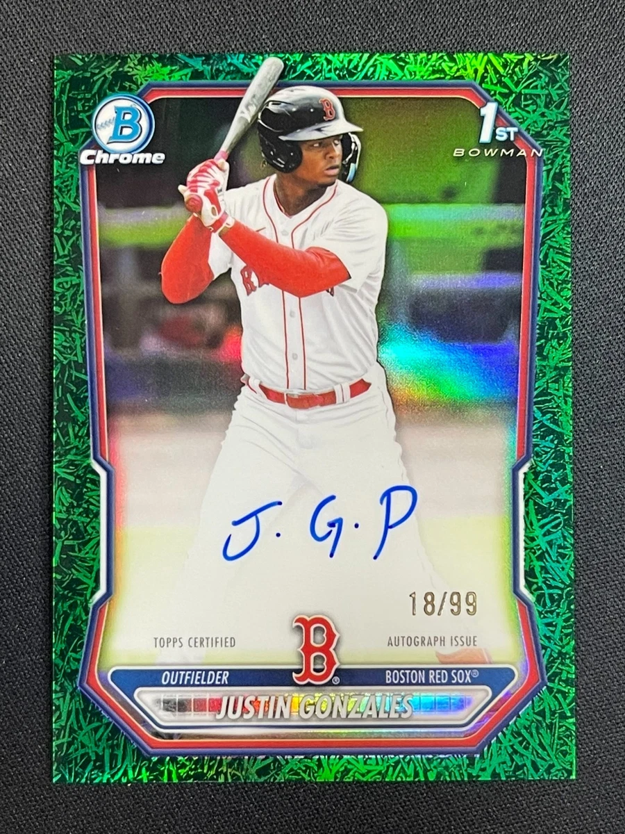 Bowman Boston Red Sox Baseball Sports Trading Cards Autographed