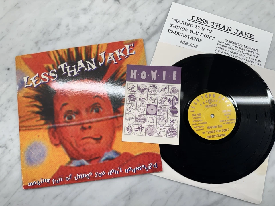 Less Than Jake RARE Making Fun Of Things You Don’t Understand 10” Far Out BONUS! - Image 2 of 4
