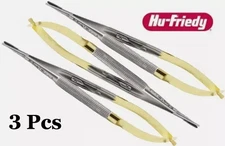 LOT Of 3 Castroviejo needle holder staright perma sharp 5.5" 14cm NH5020R