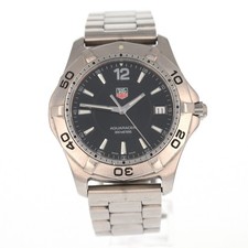 Tag Heuer Aquaracer 39mm Black Dial Quartz Stainless Steel Men's Wristwatch