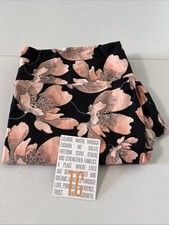 TC Tall And Curvy Lularoe Leggings Gorgeous Multicolor Floral NWOT New