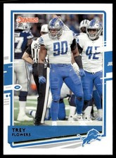 2020 Donruss Trey Flowers Detroit Lions #100