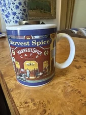 Celestial Seasonings Tea Coffee Mug 1993 Harvest Spice Café Mark Twain Quote