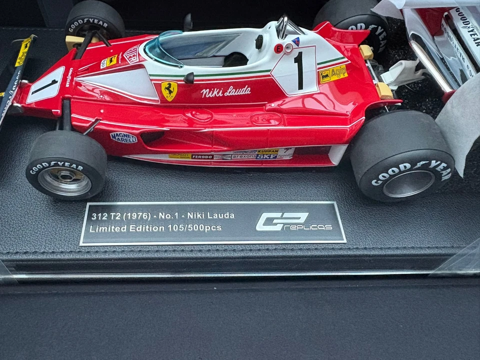 1:18 GP Replicas GPR 027A Niki Lauda Ferrari 312 T2 #1 'Rush' 1976 - Image 3 of 4