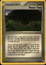 Power Tree Uncommon EX Legend Maker 76/92 Stadium Pokemon Card