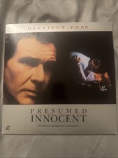 Presumed Innocent Laserdisc, 1991 Tested Working