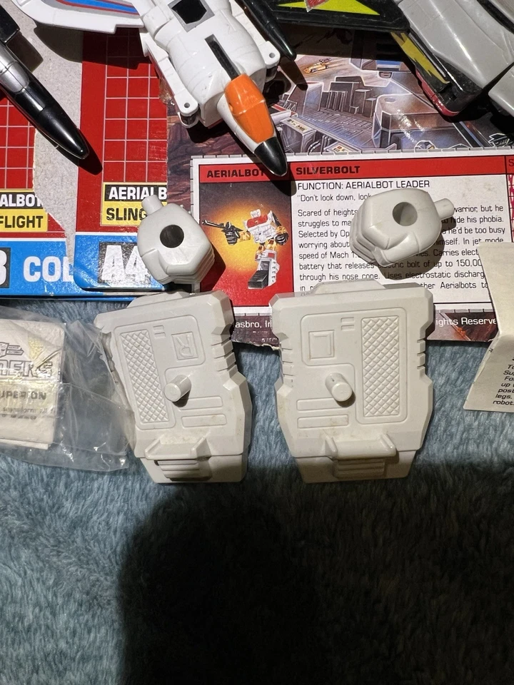 Vintage Lot G1 Transformers SUPERION AERIALBOTS Hasbro Complete Great Condition - Image 3 of 4