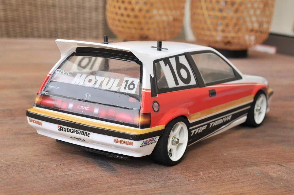 Tamiya M02-M "Purple-Alu",  #58187,  ABC Honda Civic + Tuning Teile - Bild 3 von 4