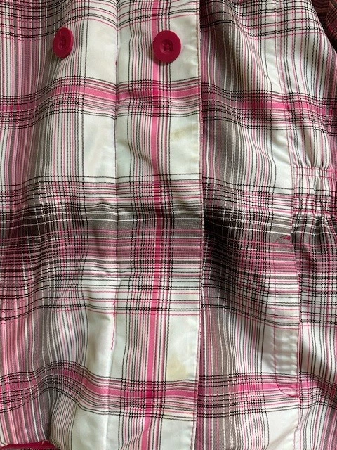 Usado Niñas-Pantalones de Nieve Marrón Zero Posur y Abrigo Cherokee Invierno Rosa a Cuadros Foto 4 de 4